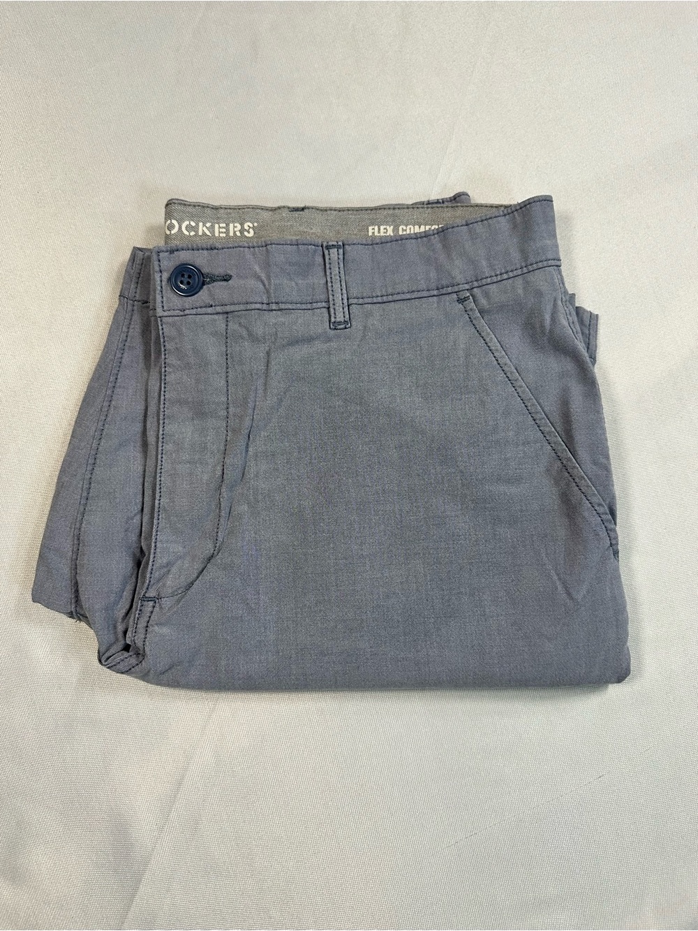 Dockers Men's Shorts in Slate Blue Gray‎